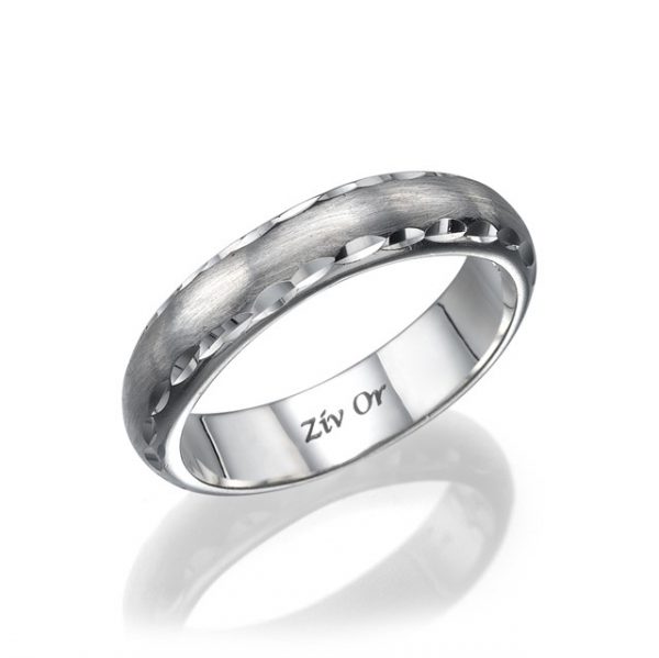 טבעת נישואין לגבר W-712