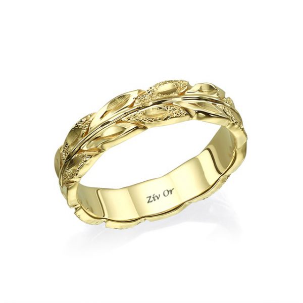 טבעת נישואין מעוצבת