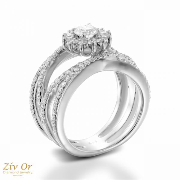 טבעת יהלום z301f
