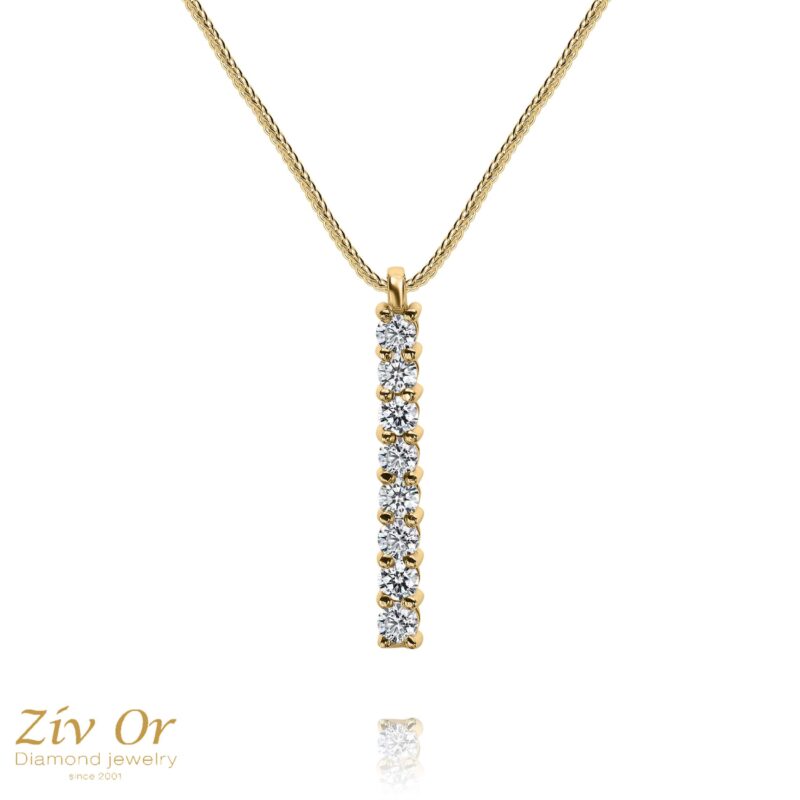 טבעת אירוסין קלאסית 6 שיניים במשקל כולל של 1.00ct